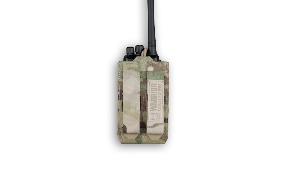 Warrior Assault Systems Adjustable Radio Pouch - MultiCam - Back