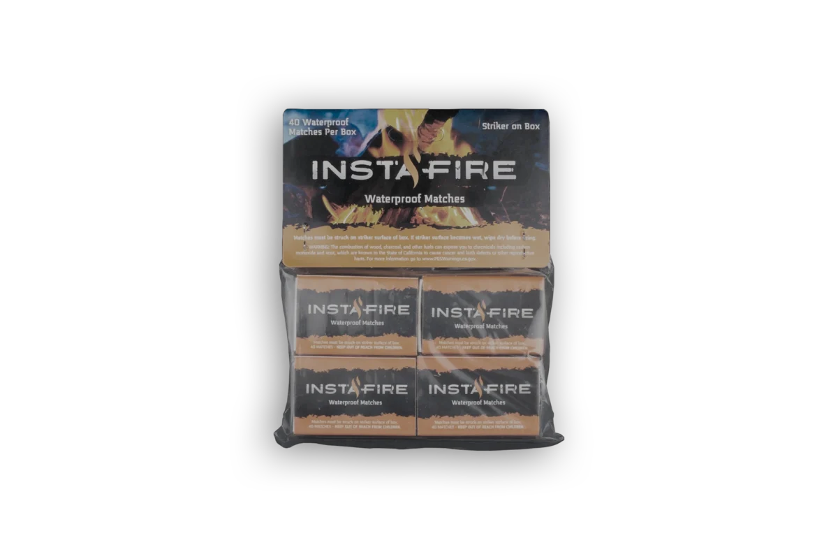 InstaFire Waterproof Matches - Front