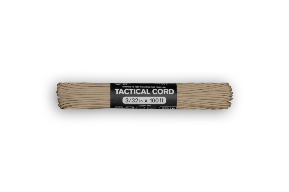 Atwood Rope 275 Tactical Cord - Tan - 100 Feet - Front