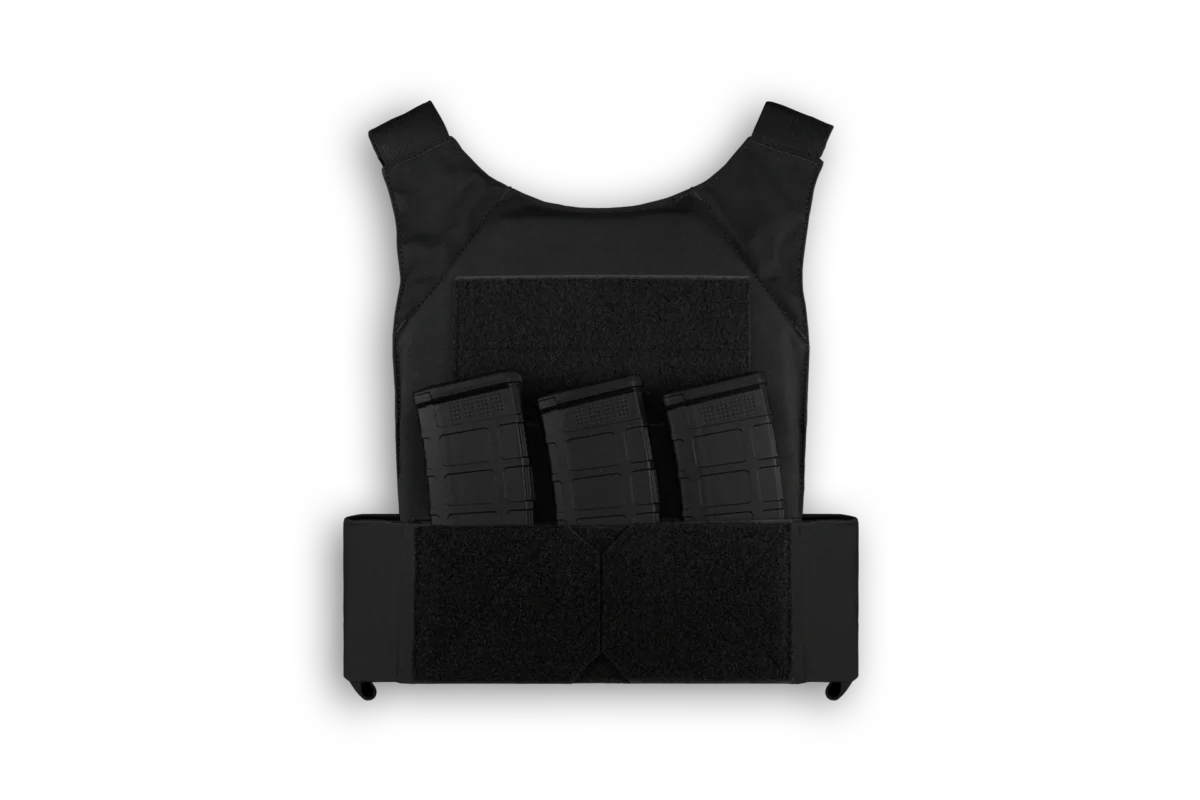 Warrior Assault Systems Covert Plate Carrier CPC MK1 - Black - Front