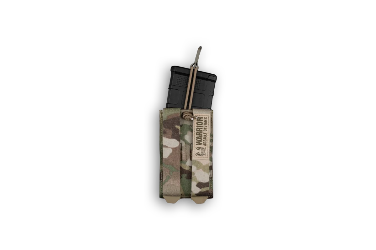 Warrior Assault Systems Single Bungee 556 Pouch - MultiCam - Back