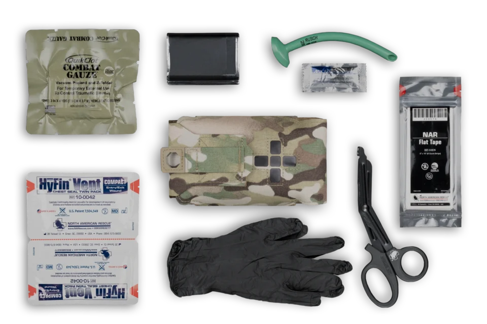 Combat Individual First Aid Kit - First Line - Featured