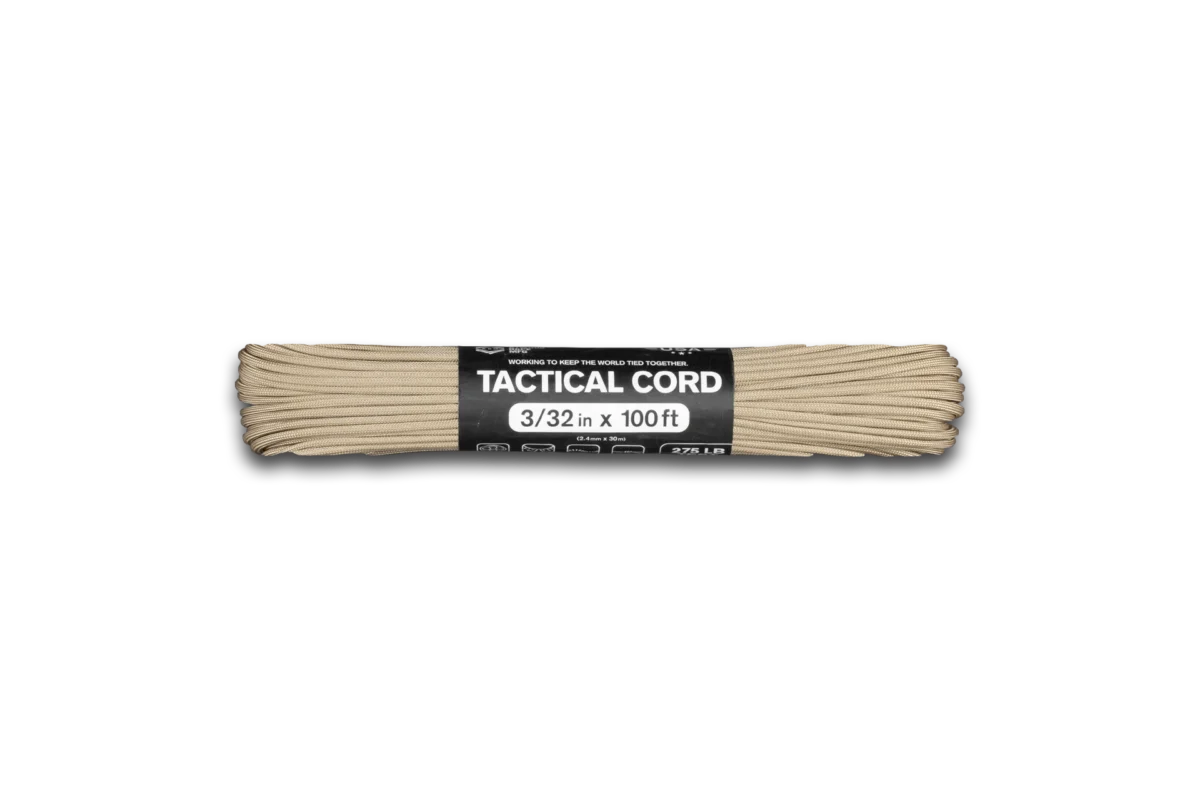 Atwood Rope 275 Tactical Cord - 100 Feet - Tan