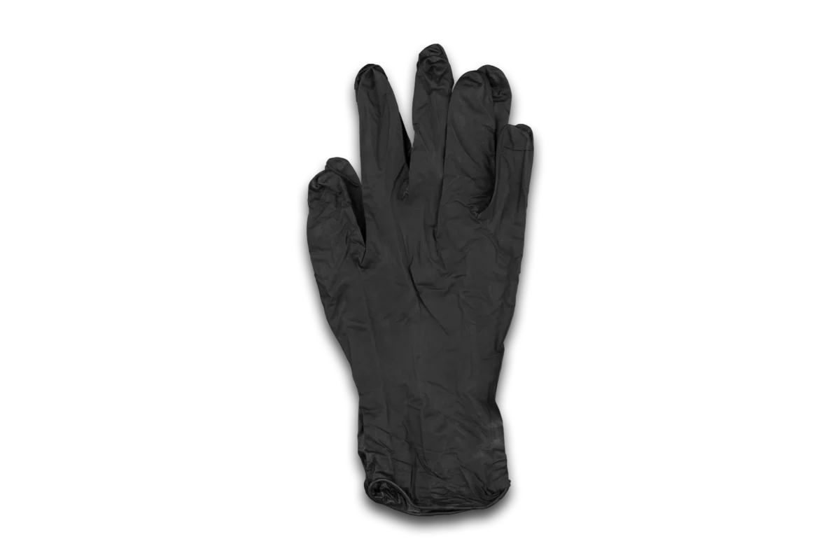 North American Rescue Black Talon Nitrile Gloves - Top