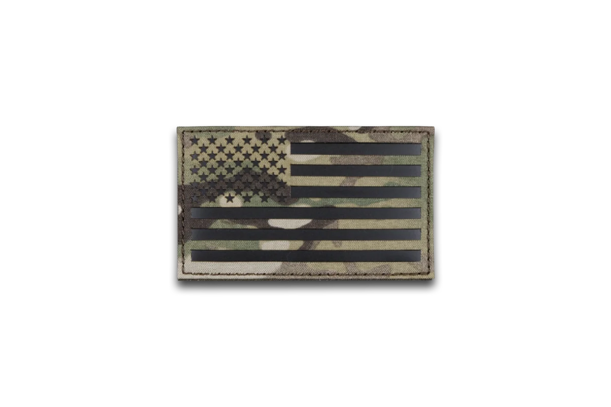 American Flag Patch - MultiCam - Front