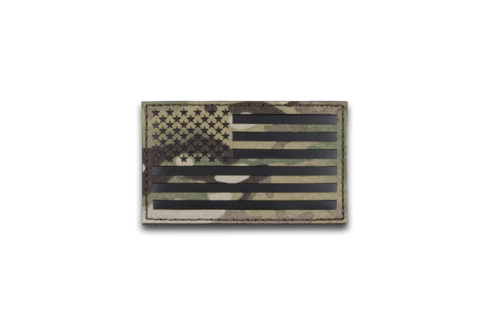 American Flag Patch - MultiCam - Front