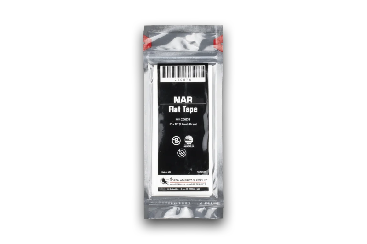 North American Rescue 2 Inch Flat Tape - Packaged Front