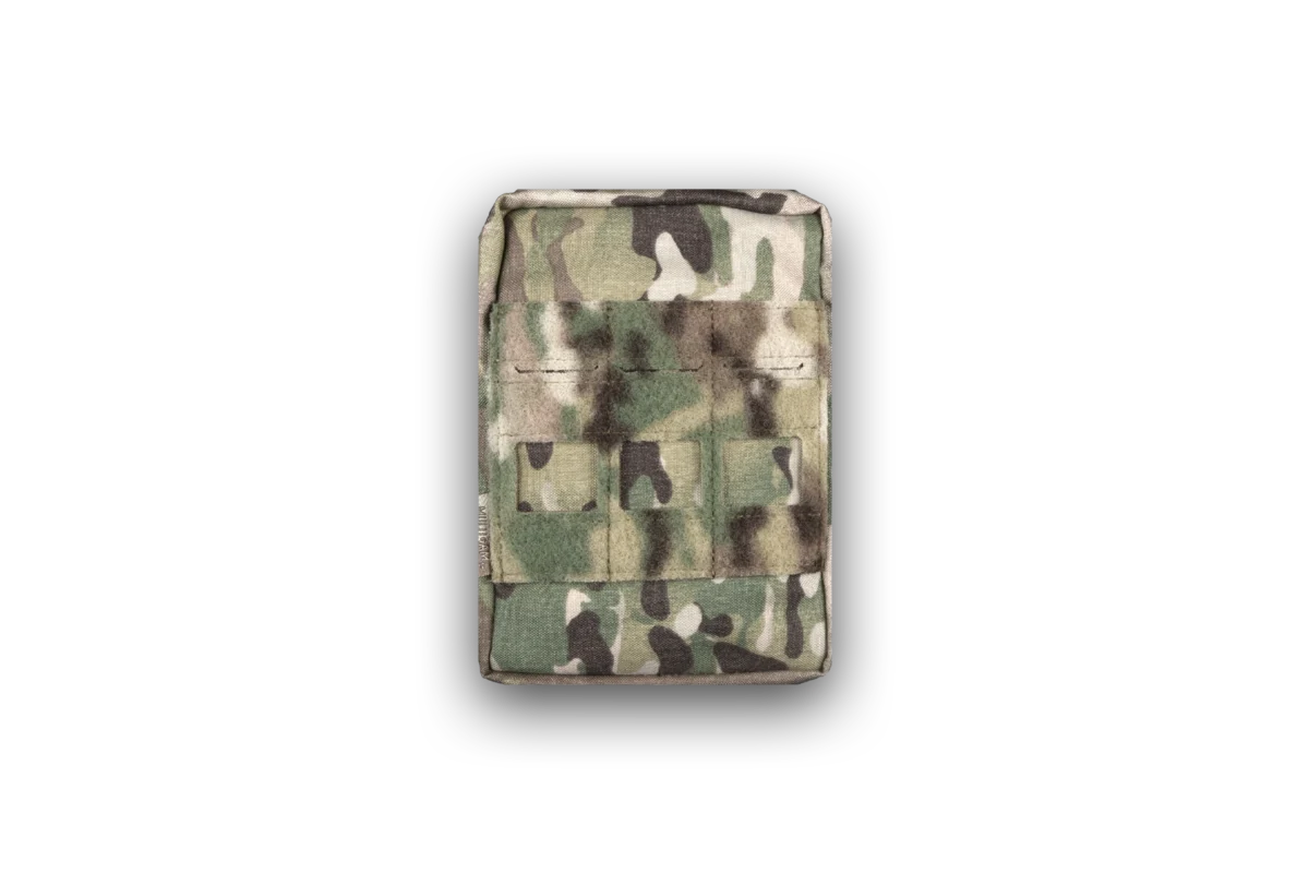 Warrior Assault Systems Laser Cut Vertical Utility Pouch - MultiCam - Front