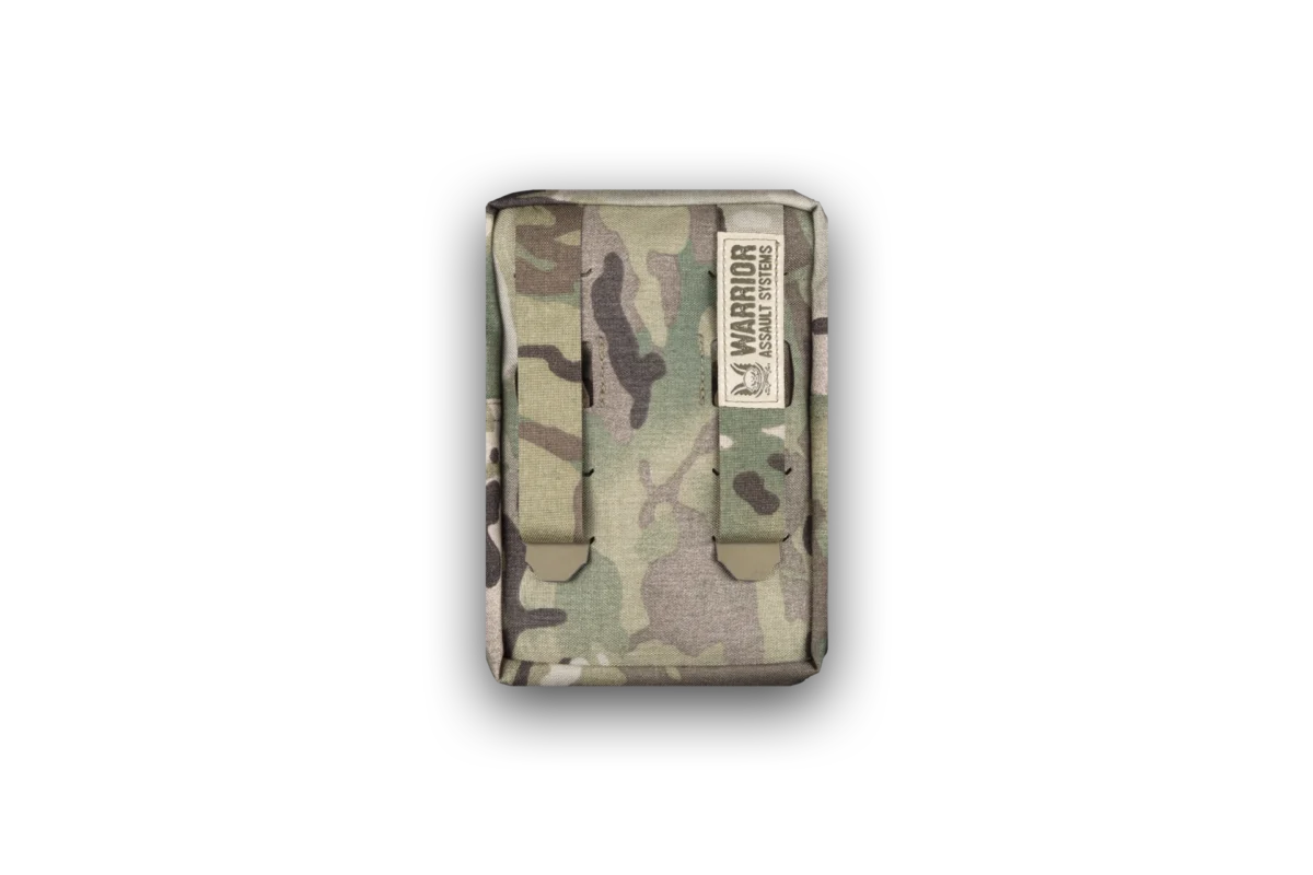 Warrior Assault Systems Laser Cut Vertical Utility Pouch - MultiCam - Back