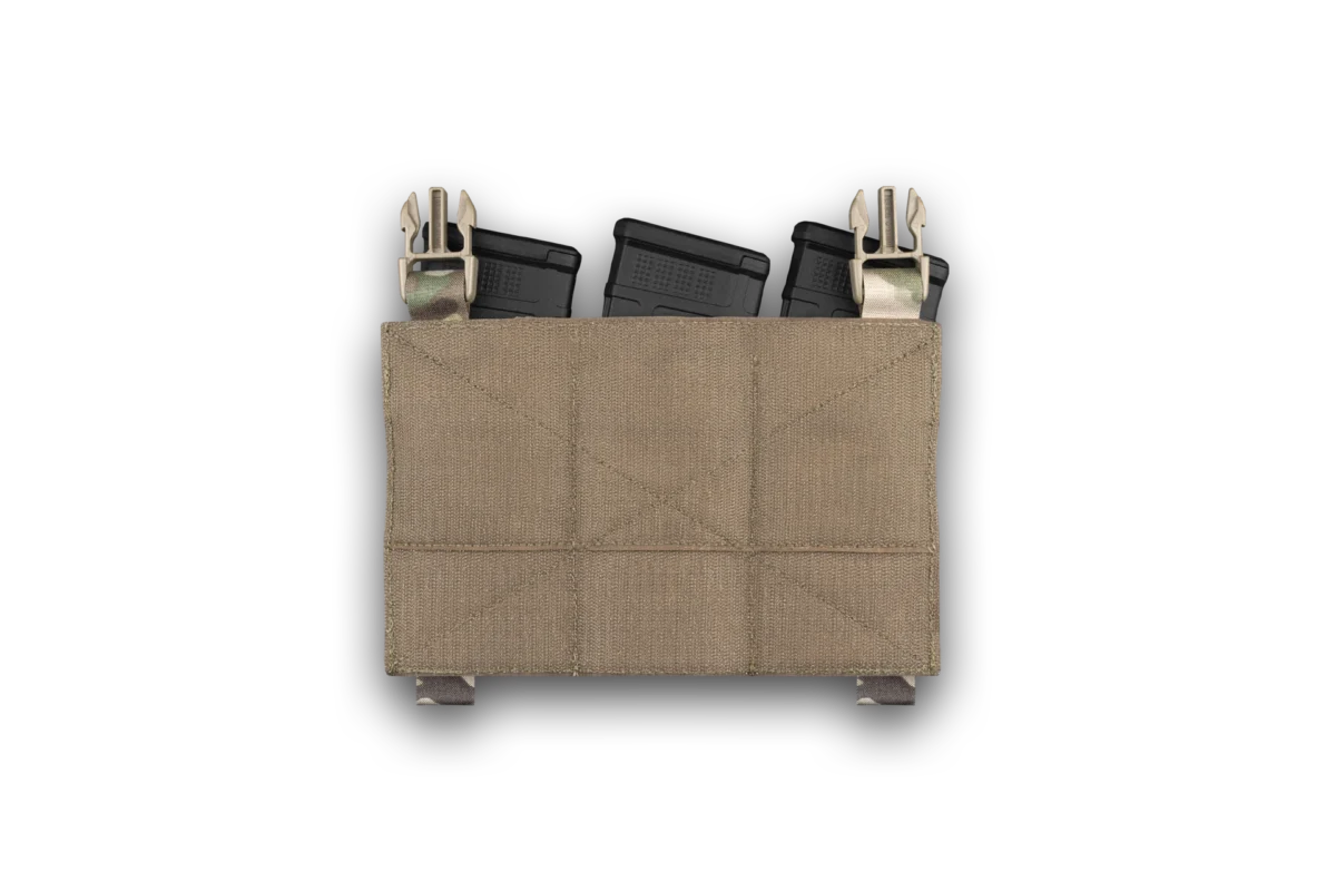 Warrior Assault Systems Triple Kydex 556 Detachable Front Panel - MultiCam - Back